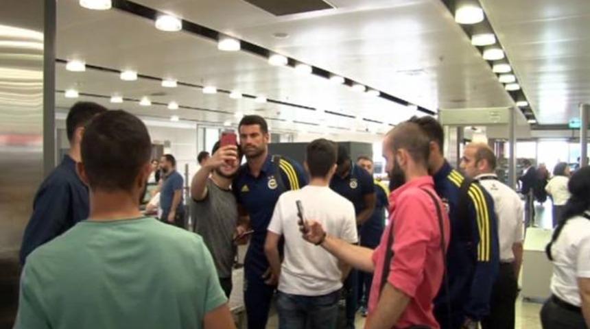 Fenerbah&ccedil;e kafilesi İsvi&ccedil;re'de