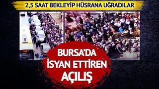 ‘İndirim’ kuyruğu eziyete dönüştü: Bursa’da isyan ettiren açılış! 2,5 saat bekleyip hüsrana uğradılar
