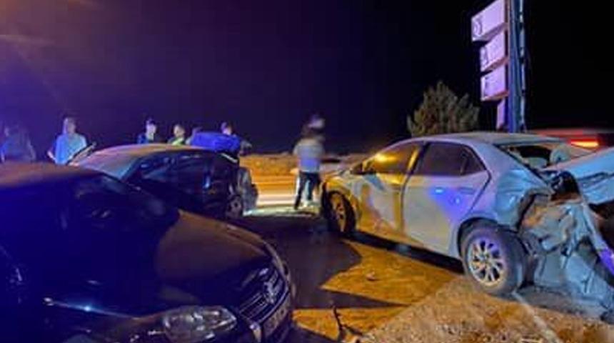 Kahramanmaraş'ta trafik kazası: 3 yaralı