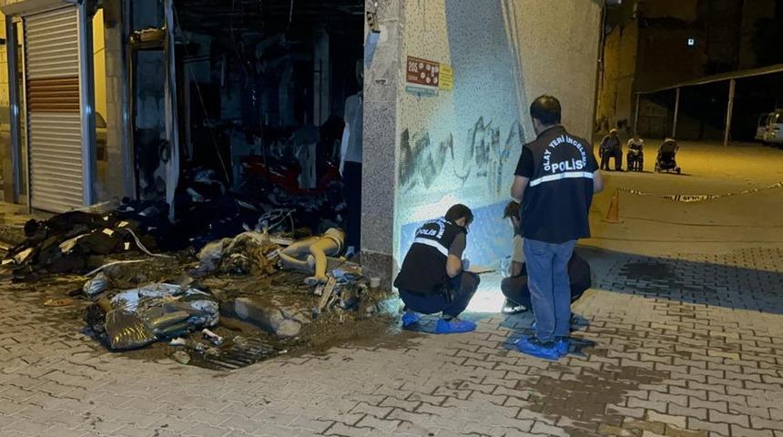 Yer: Adıyaman! Giyim mağazasına molotofkokteyli saldırı