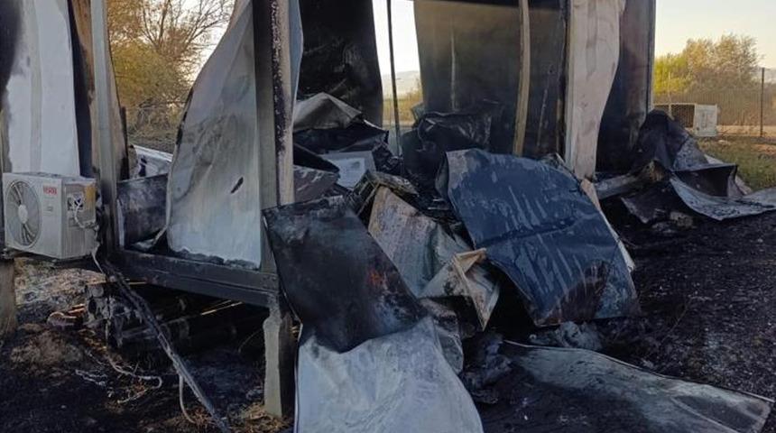 Muş'ta çıkan yangında 30 dönümlük alan küle döndü