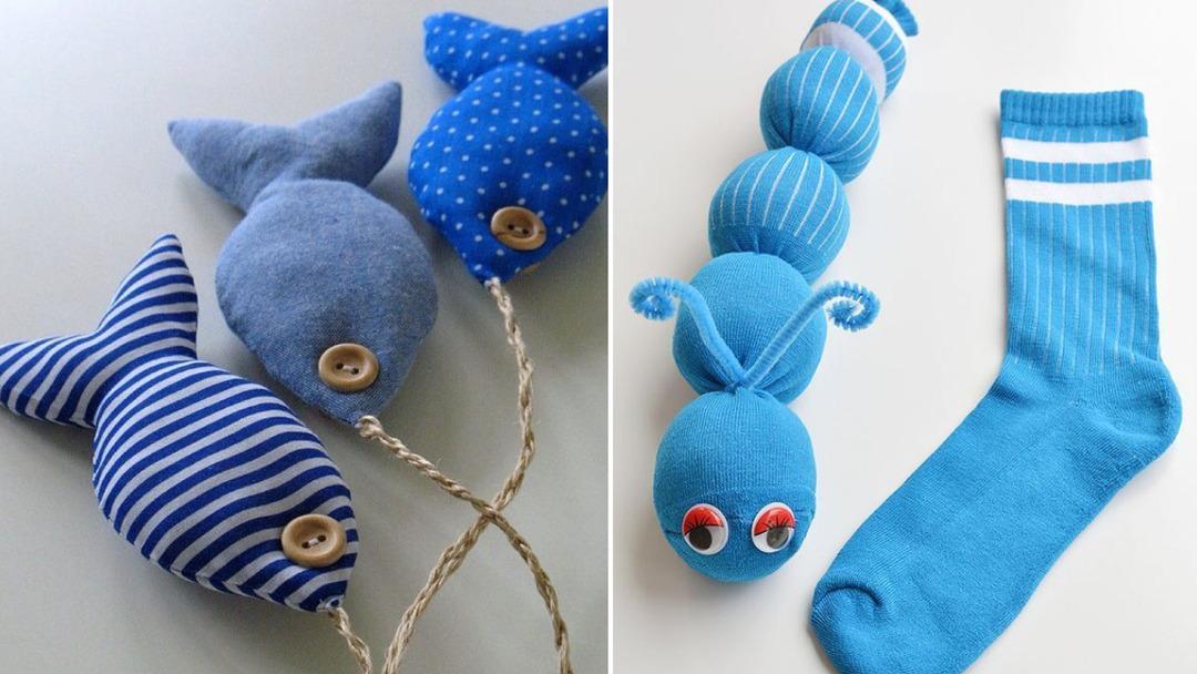 Eski çorapları kullanarak yapabileceğiniz geri dönüşüm projeleri 6