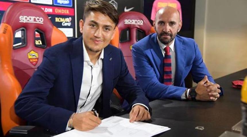 Cengiz &Uuml;nder Roma ile 5 yıllık s&ouml;zleşme imzaladı