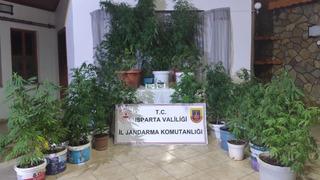 Isparta'da uyuşturucu operasyonu