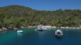 Muğla'da teknelerden 27 milyon litrenin üzerinde atık su toplandı