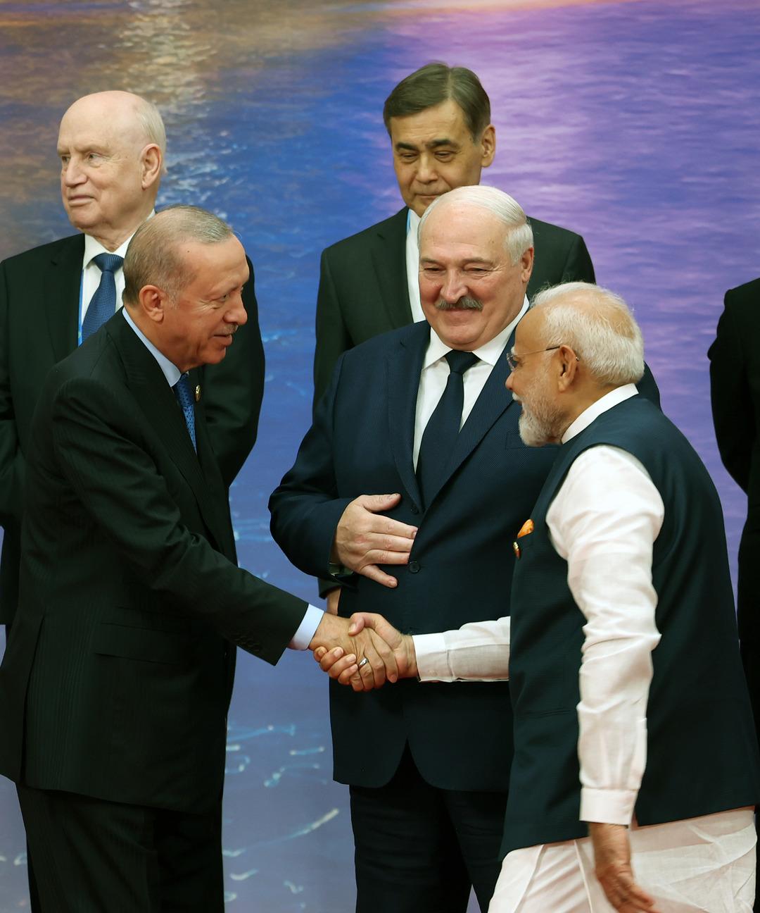 Cumhurbaşkanı Erdoğan, Çin de temaslarına başladı: Cinping ile görüşmede mutabakata vardılar 6