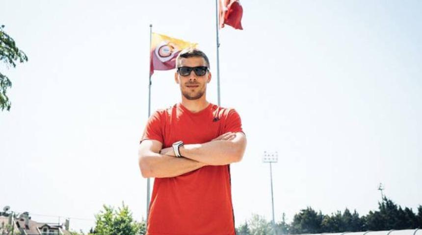 Podolski'den Galatasaray mesajı!