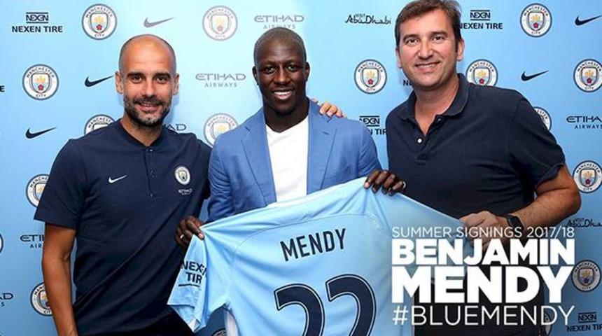 Benjamin Mendy rekor bedelle Manchester City'de