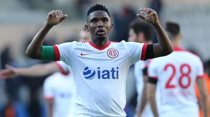 Antalyaspor'dan flaş Eto'o açıklaması!