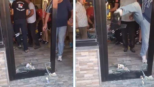 Samsunspor taraftarlarının mola verdiği restoranda silahlı kavga çıktı! 1'i ağır 4 taraftar yaralandı