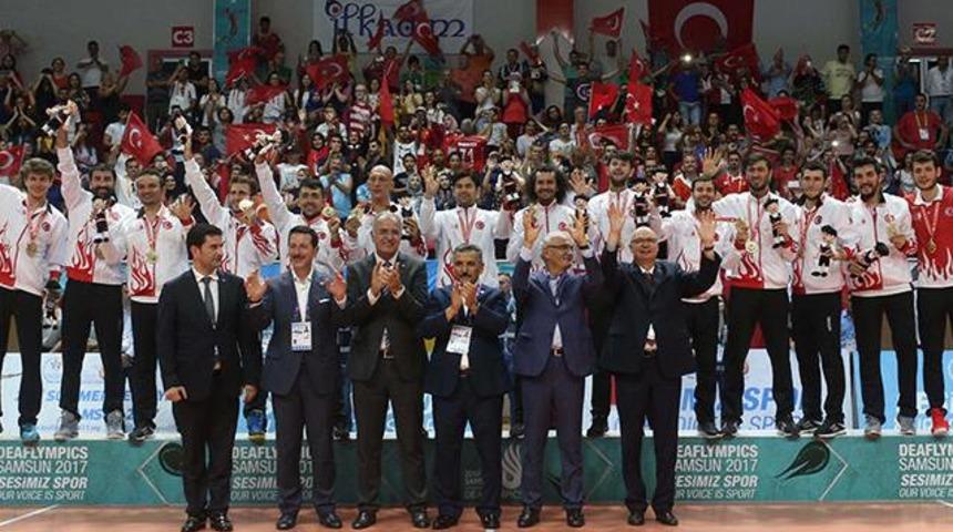 T&uuml;rkiye Deaflympics'i 46 madalya ile 4. sırada tamamladı
