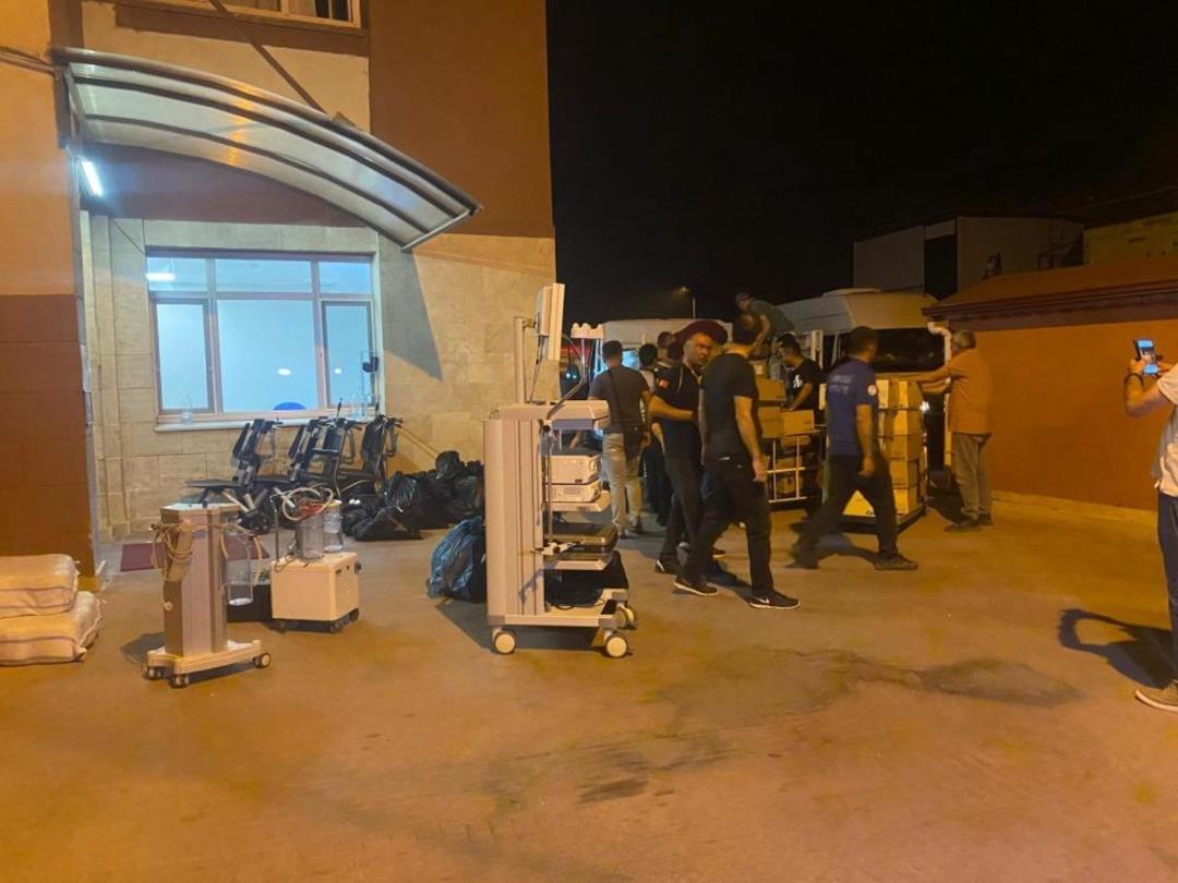 Denizli de orman yangını: Hastane tahliye edildi 3