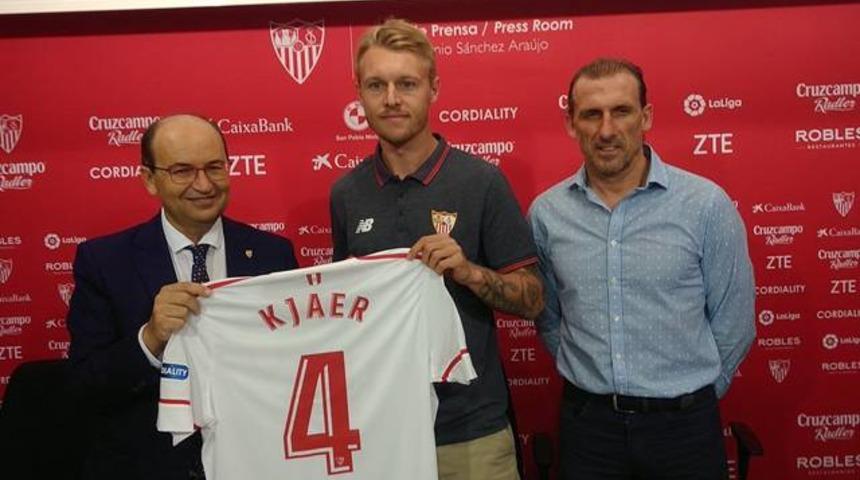 Simon Kjaer: 'Sevilla i&ccedil;in &ouml;l&uuml;r&uuml;m'