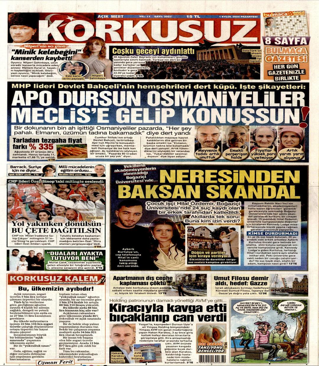 Korkusuz Gazetesi