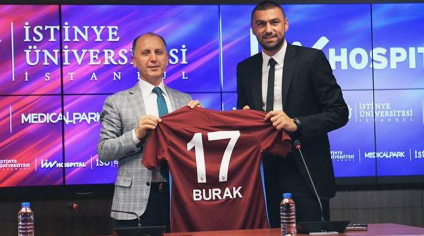 Trabzonspor Burak Yılmaz'la 3 yıllık s&ouml;zleşme imzalandığını a&ccedil;ıkladı