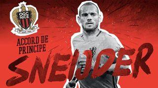 Nice, Wesley Sneijder'i resmen açıkladı