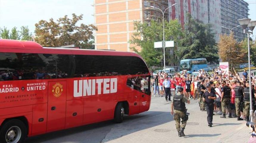 Real Madrid ve Manchester United, Üsküp'te