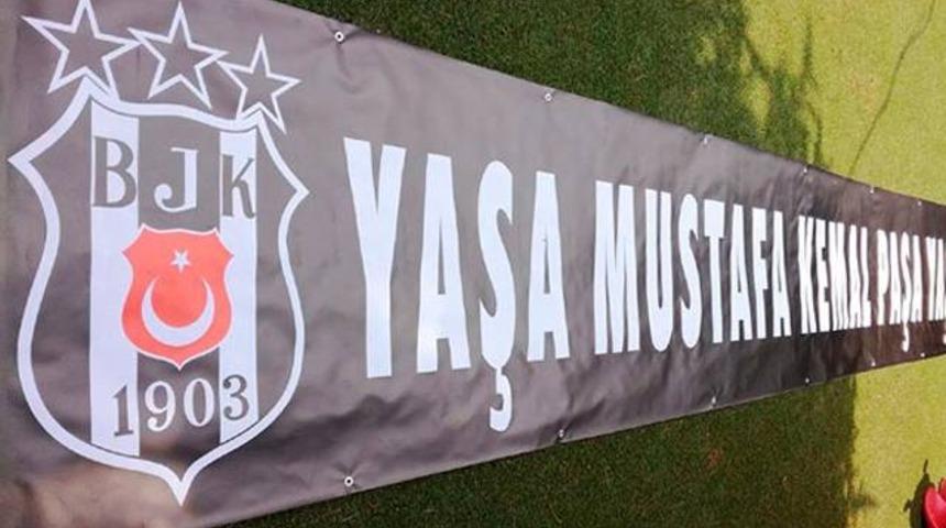 Valilikten 'Yaşa Mustafa Kemal Paşa Yaşa' pankartı a&ccedil;ıklaması