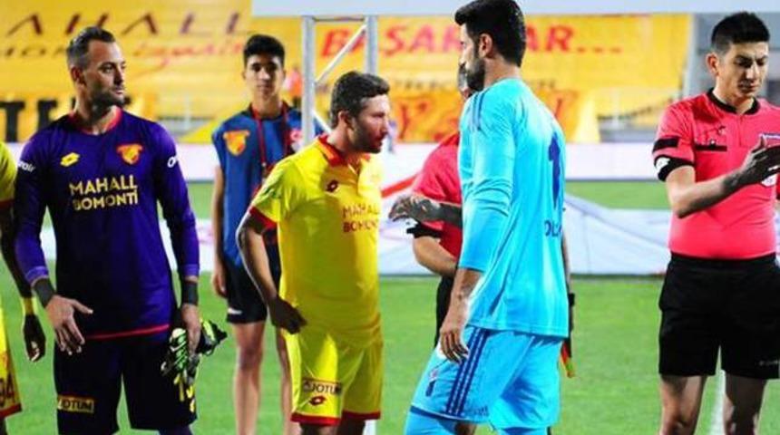 Ma&ccedil; &ouml;ncesi Volkan ve Sabri krizi!