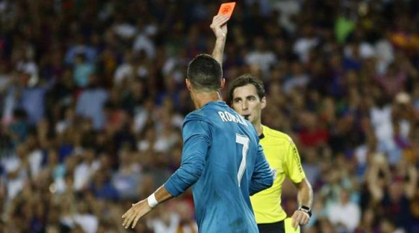Cristiano Ronaldo'ya 5 ma&ccedil; ceza verildi