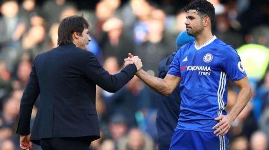 Diego Costa'dan Conte'ye ağır s&ouml;zler