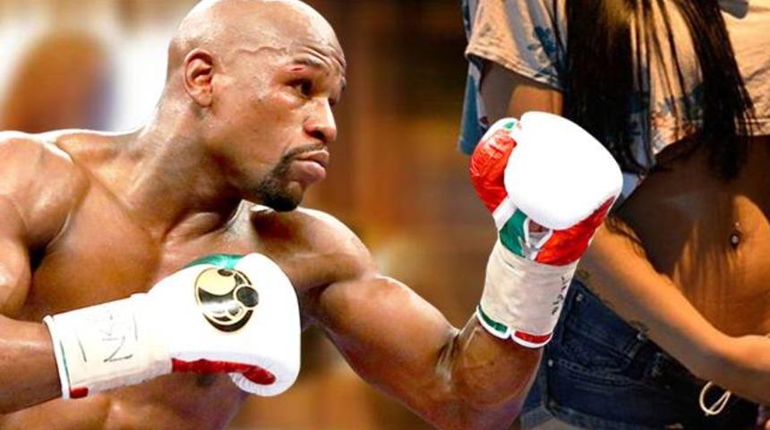 Floyd Mayweather - Conor McGregor ma&ccedil;ı &ouml;ncesi fuhuş &ouml;nlemi