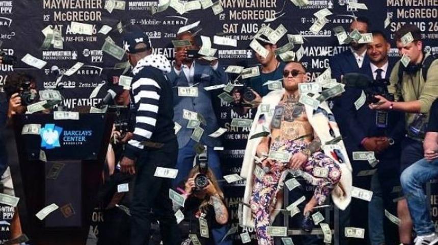 Mayweather-McGregor ma&ccedil;ı bahis rekoru kırdı