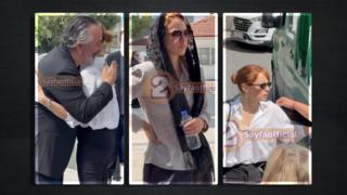 Nilperi Şahinkaya annesini toprağa verdi! Kerem Bürsin, Cem Yılmaz, Seda Bakan... Herkes oradaydı