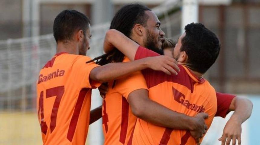Galatasaray hazırlık maçında 4 golle kazandı