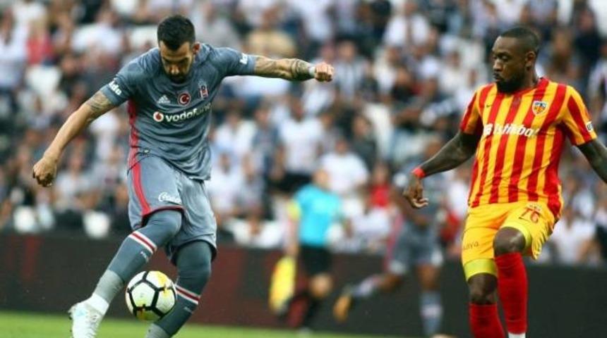 Beşiktaş hazırlık maçında Kayserispor ile 1-1 berabere kaldı
