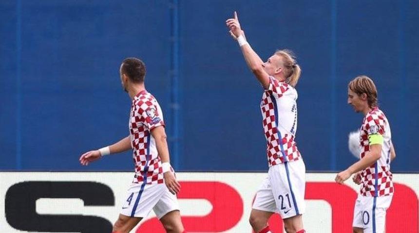 Hırvatistan Kosova'yı Vida'nın gol&uuml;yle 1-0 yendi