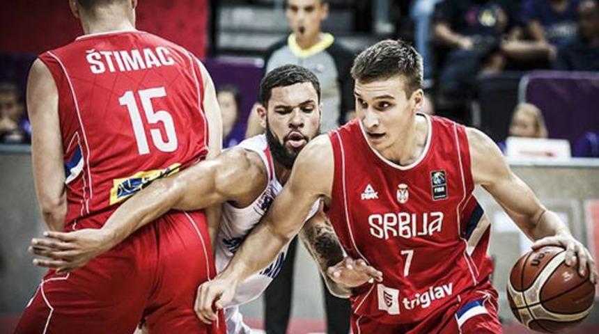 Sırbistan B&uuml;y&uuml;k Britanya'yı 82-68 yendi