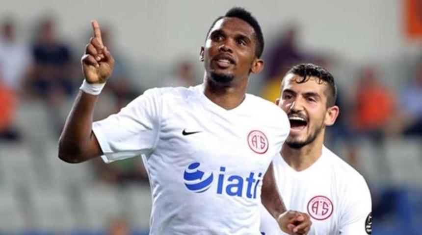 Samuel Eto'o Antalyaspor'dan ayrılmak istediğini a&ccedil;ıkladı