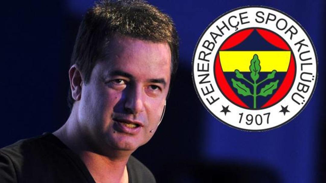 Acun Ilıcalı'dan Fenerbah&ccedil;e ger&ccedil;eği
