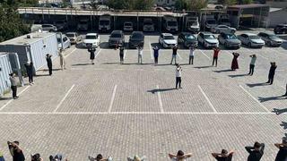 Van’da sağlık personeline egzersiz eğitimi