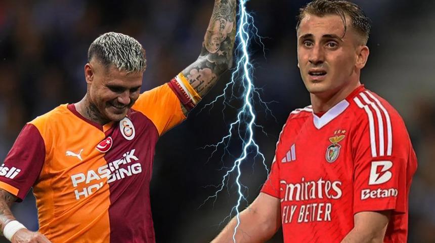 Galatasaray'da takım kaptanı Mauro Icardi'den Kerem Aktürkoğlu'na olay gönderme! Yıldız üzerinden dalga geçti...