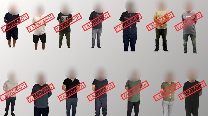 Bakan Yerlikaya 'Bizden kaçamayacaklar' diyerek duyurdu! 14 kritik isim yakalanıp, Türkiye'ye getirildi