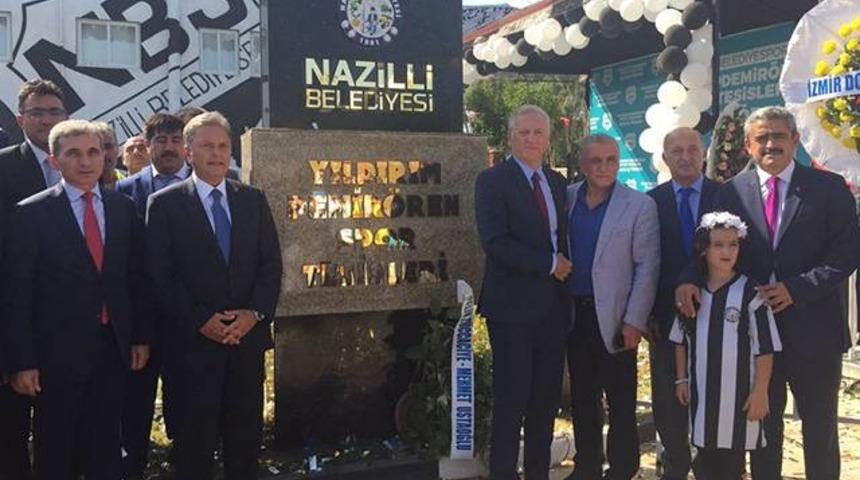Nazilli'de Yıldırım Demir&ouml;ren Spor Tesisleri a&ccedil;ıldı