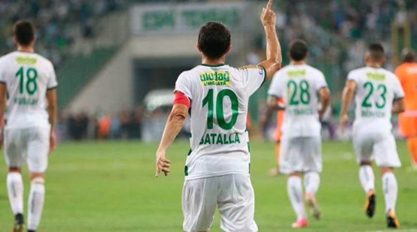 Bursaspor'a Batalla m&uuml;jdesi