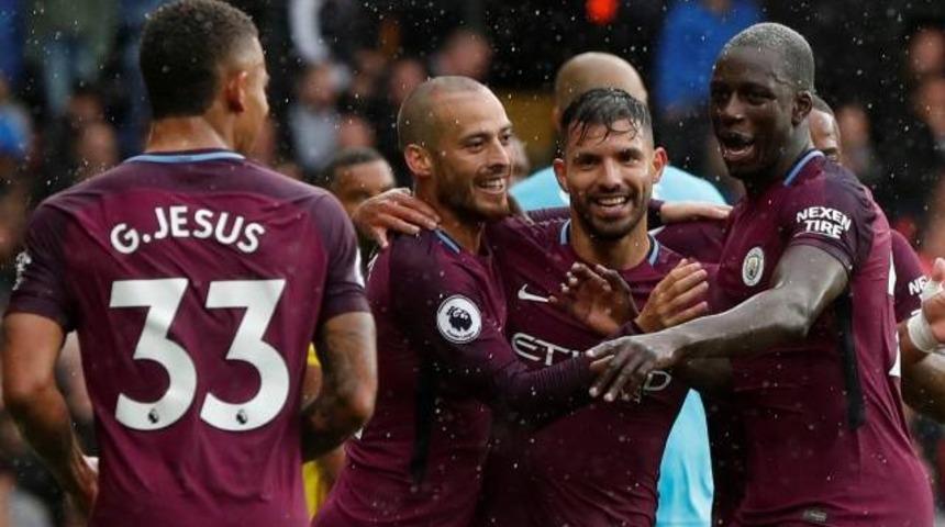 Manchester City deplasmanda Watford'u 6-0 yendi