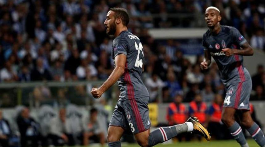 Cenk Tosun'un gol&uuml; Şampiyonlar Ligi'nde haftanın gol&uuml; se&ccedil;ildi