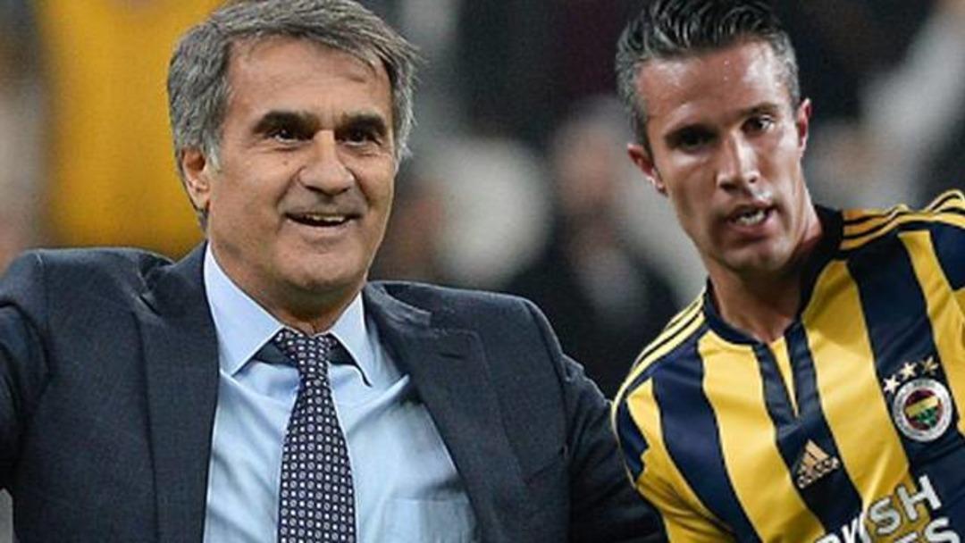 Şenol G&uuml;neş'e Robin van Persie &ouml;nerisi