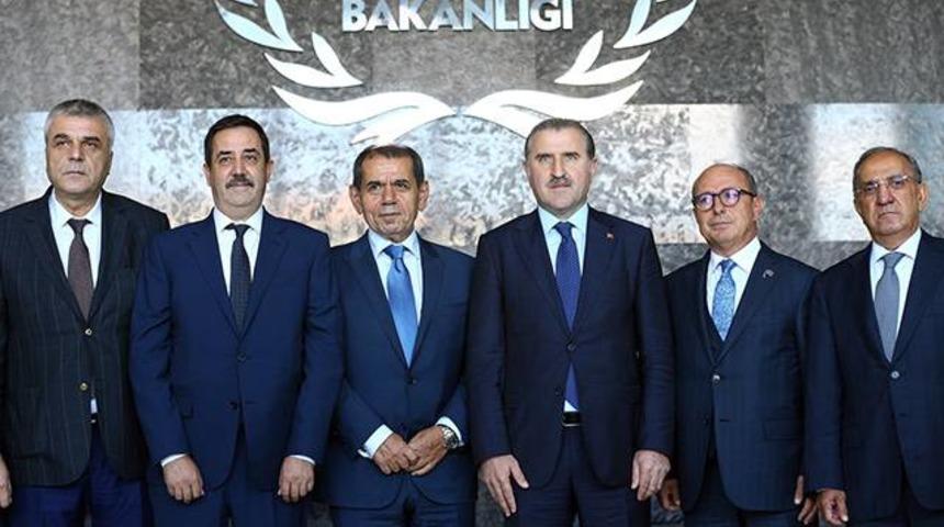 Kul&uuml;pler Birliği'nden Maliye ve Gen&ccedil;lik ve Spor Bakanlığına ziyaret