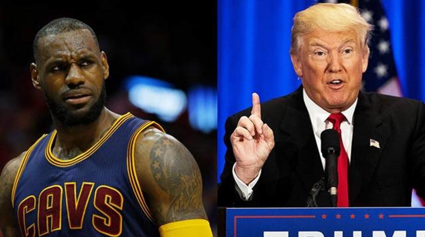 LeBron James Donald Trump'a 'serseri' dedi!
