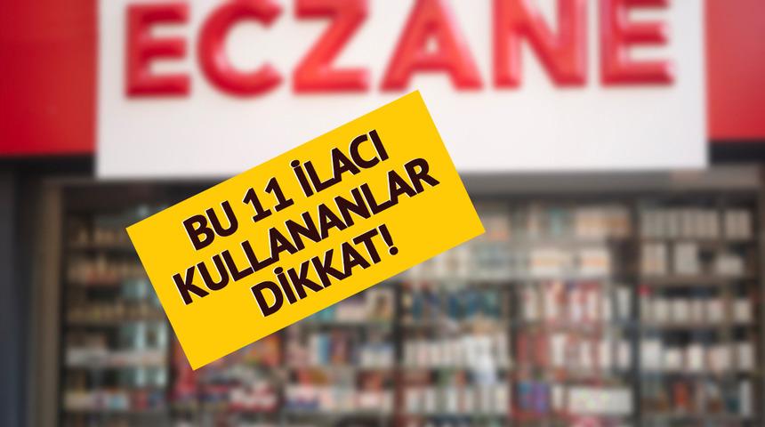 Bu 11 ilacı kullananlar dikkat! İsim isim açıklandı... İlaçların içine bakın ne koymuşlar