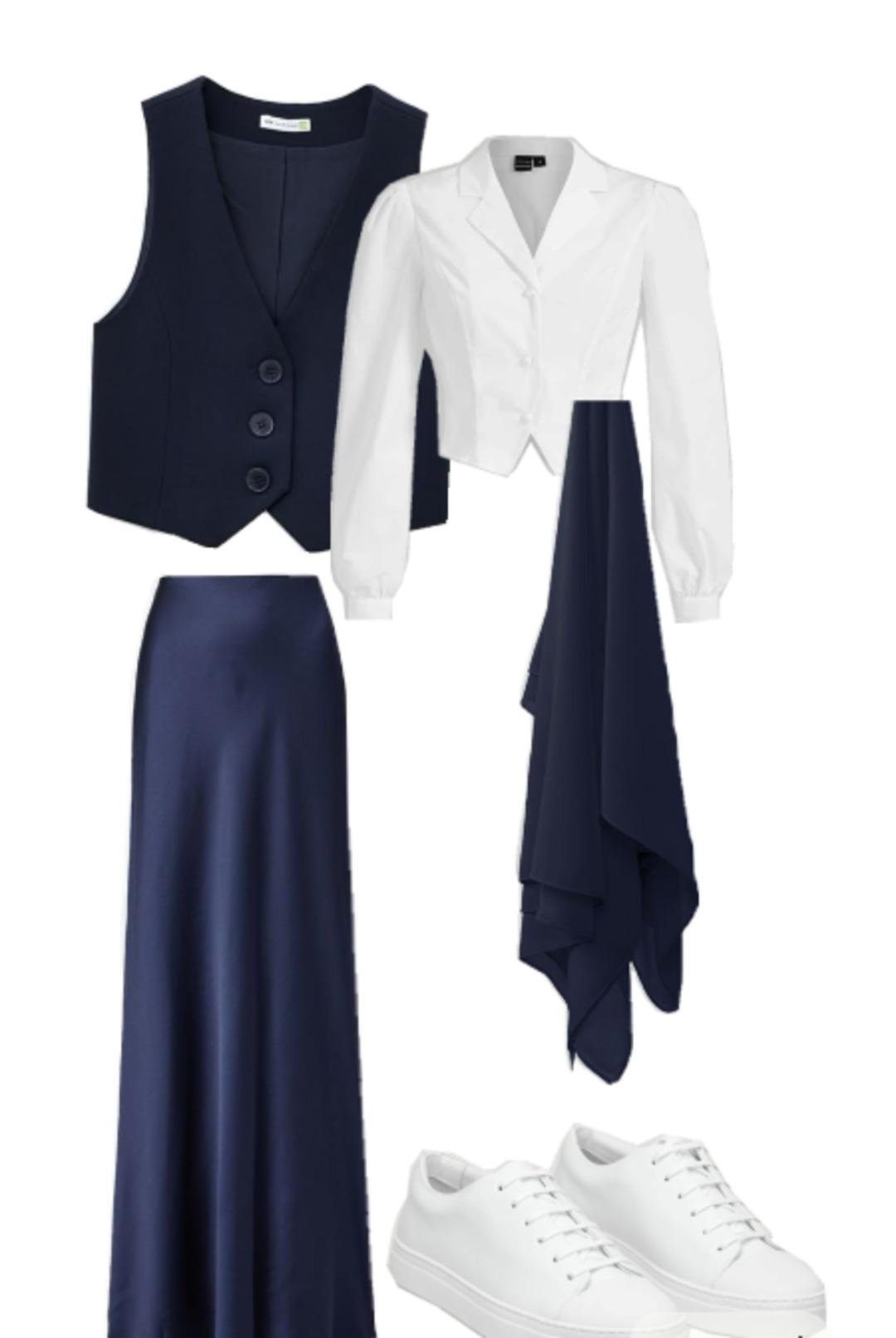 Çalışan kadınlar buraya! Beyaz gömlekle yapabileceğin 10 farklı kombin 6