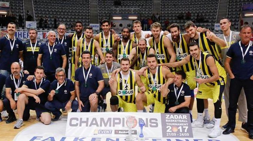 Zadar Cup'ta şampiyon Fenerbah&ccedil;e