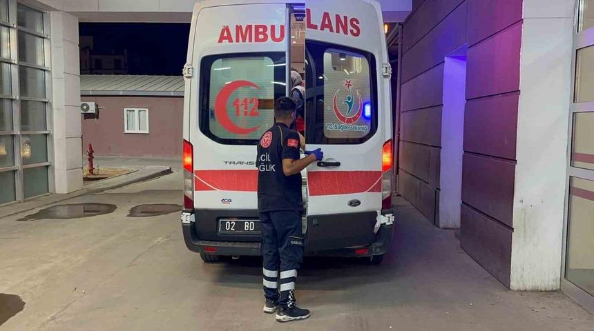 Rögar çukuruna düşen motosikletin sürücüsü ağır yaralandı