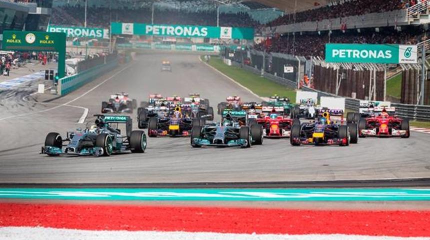 Formula 1'de 15. yarış Malezya'da yapılacak