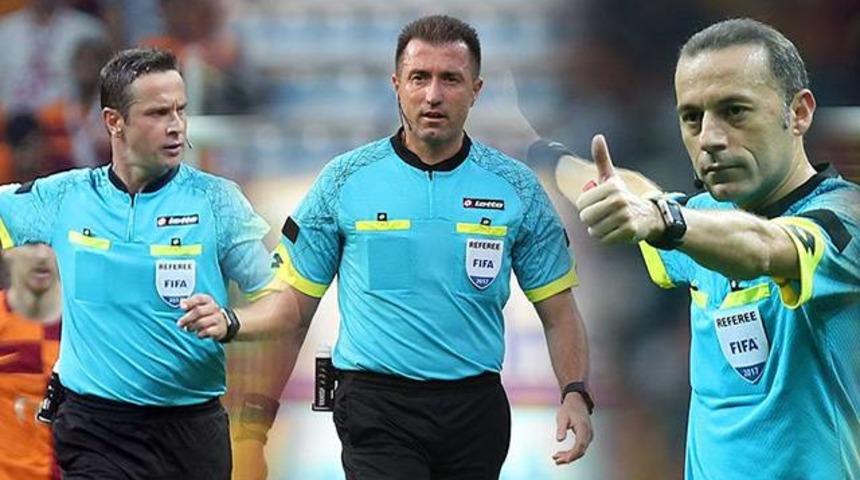 FIFA'dan C&uuml;neyt &Ccedil;akır, Halis &Ouml;zkahya ve H&uuml;seyin G&ouml;&ccedil;ek'e g&ouml;rev